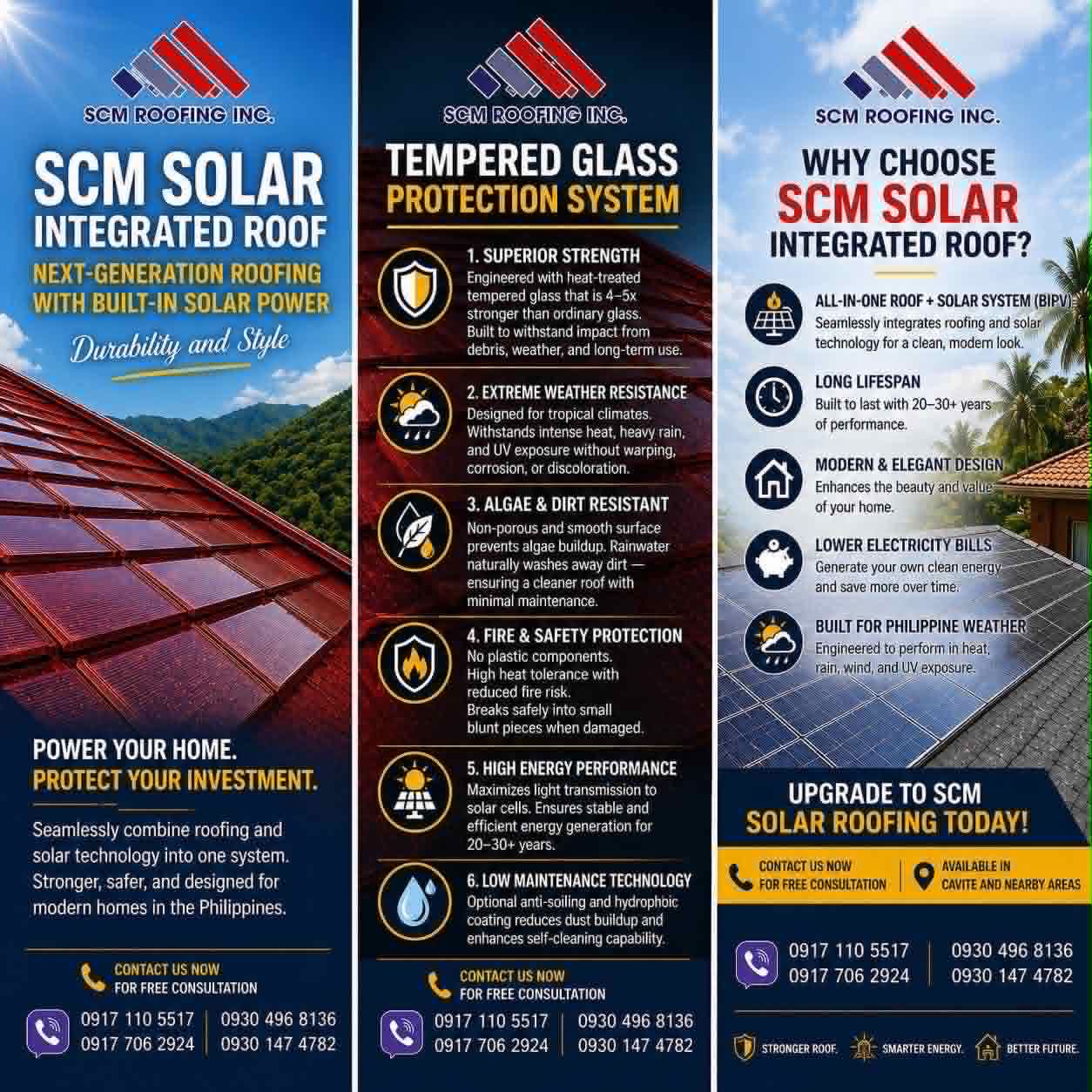 SCM Solar Integrated Roof - Shingle Tile Design - Image 3
